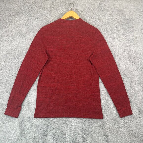 Urban pipeline Men's thermal shirt long sleeve max flex burgundy - Picture 3 of 10